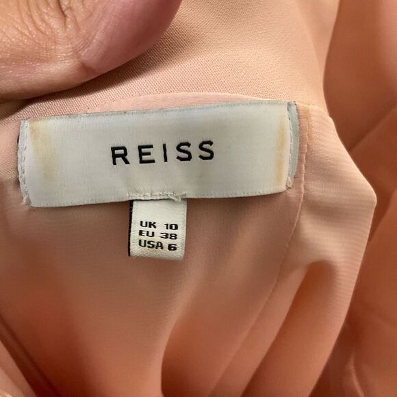 REISS Yuma Twist-Front Halter Dress - Picture 6 of 9